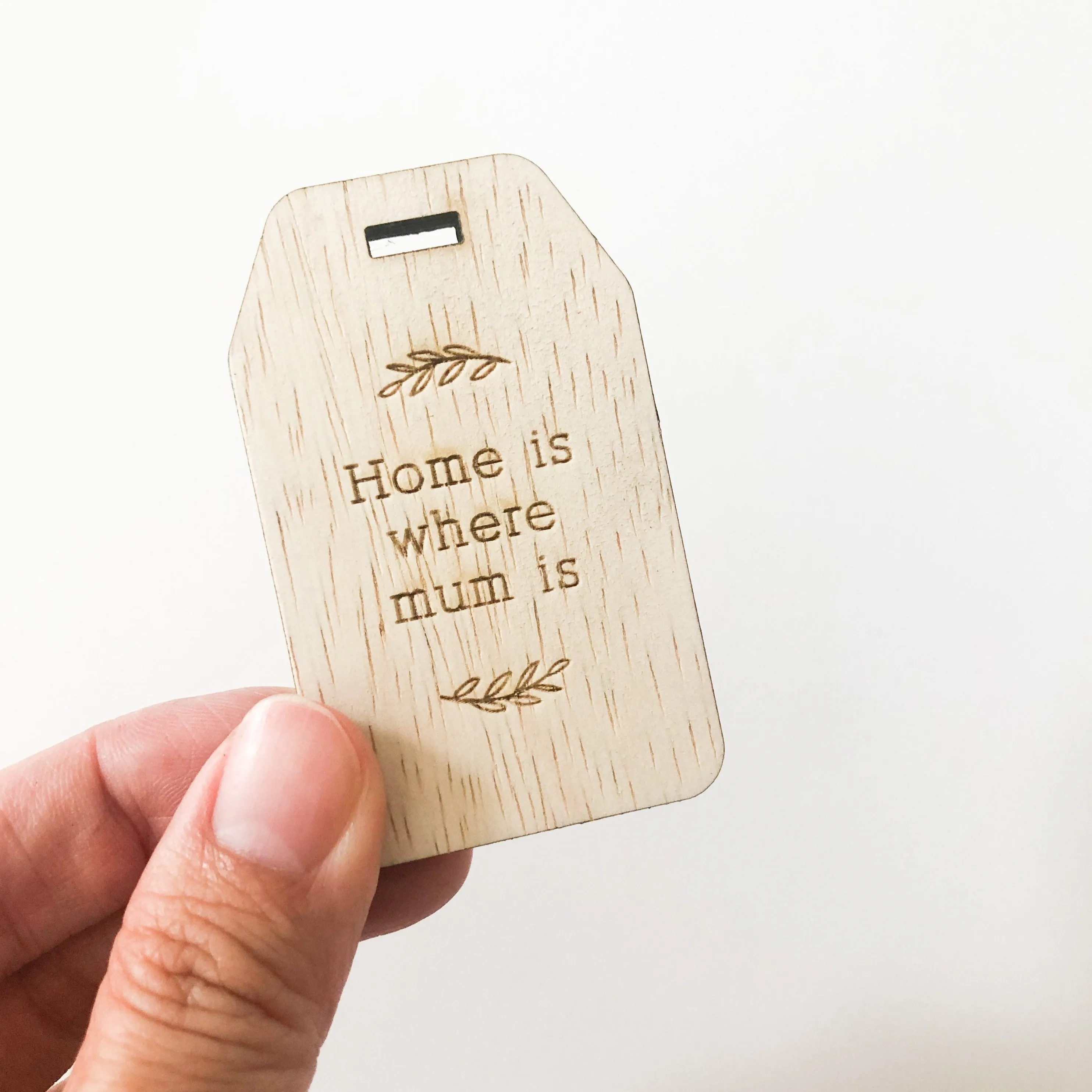 Wooden Gift Tag