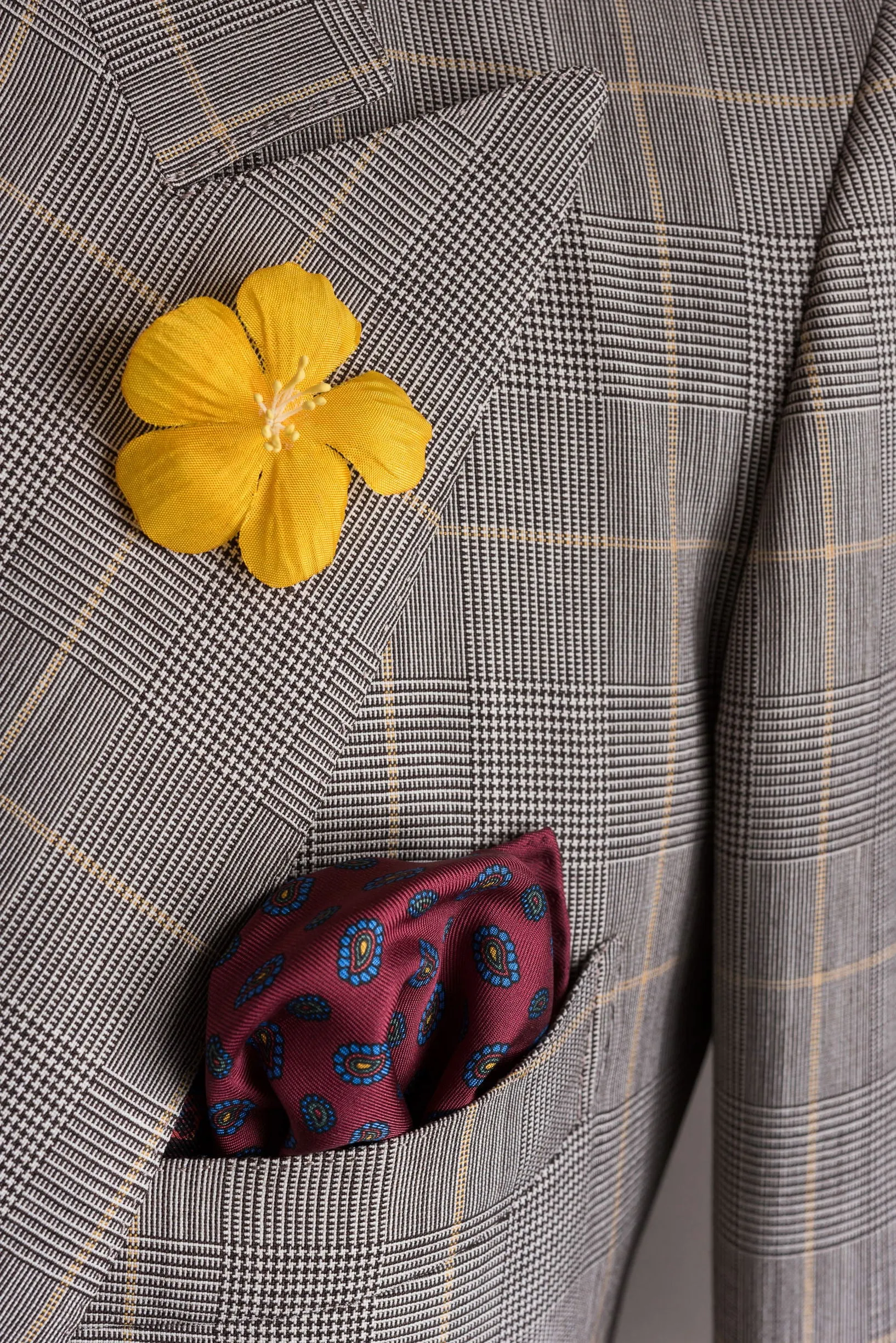 Yellow Exotic Caribbean Boutonnière Flower