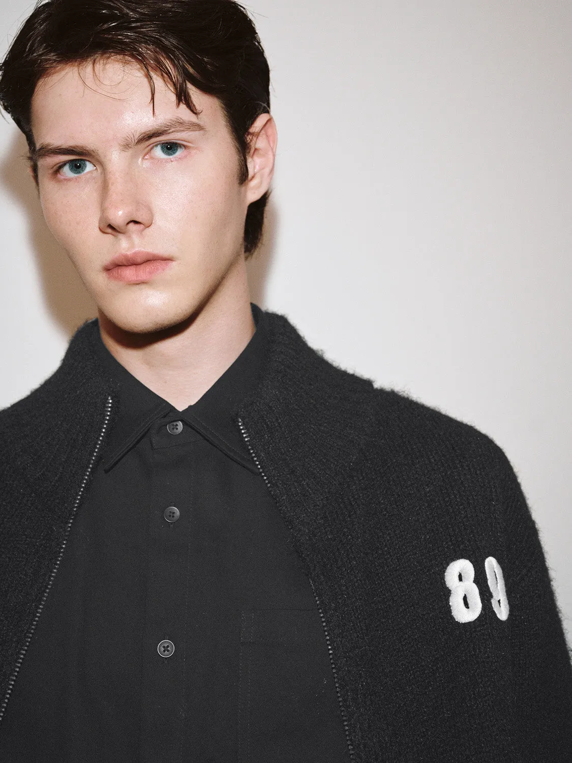Zip Up Front Knitted Cardigans