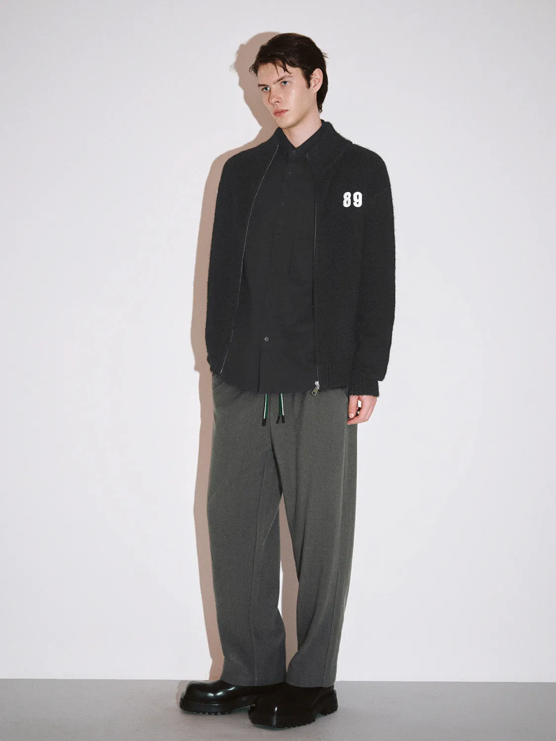Zip Up Front Knitted Cardigans