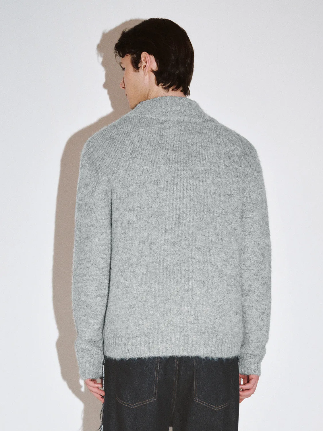 Zip Up Front Knitted Cardigans